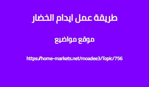 طريقة عمل ايدام الخضار