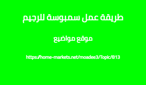طريقة عمل سمبوسة للرجيم