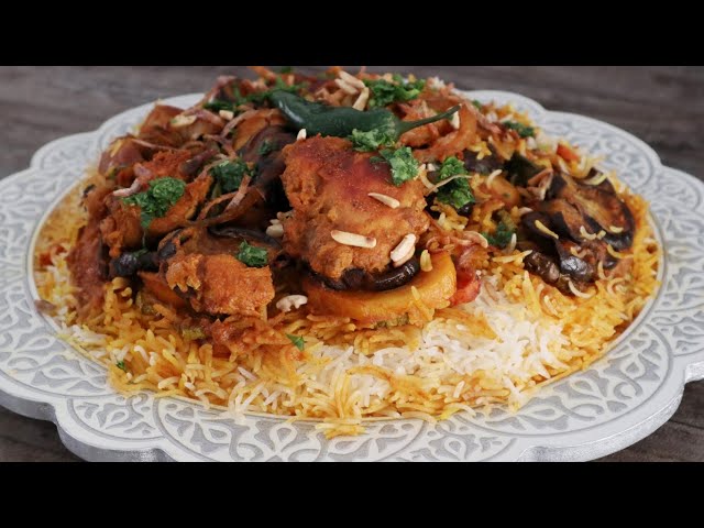 طريقة طبخ مقلوبة الدجاج