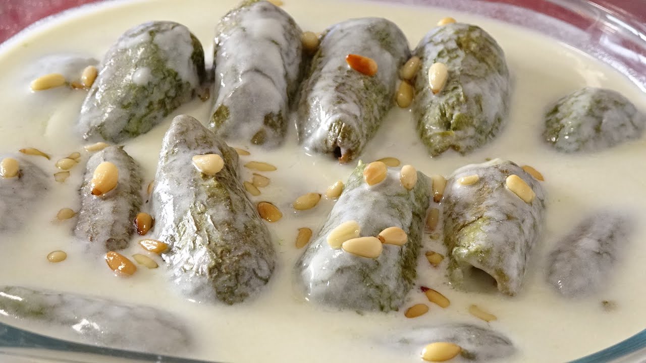 طريقة طبخ شيخ المحشي باللبن