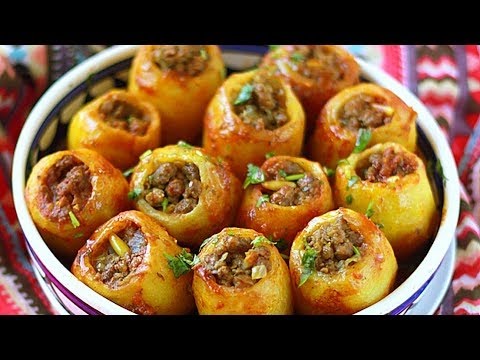 طريقة طبخ البطاطس المحشية