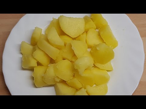 كيف نسلق البطاطس