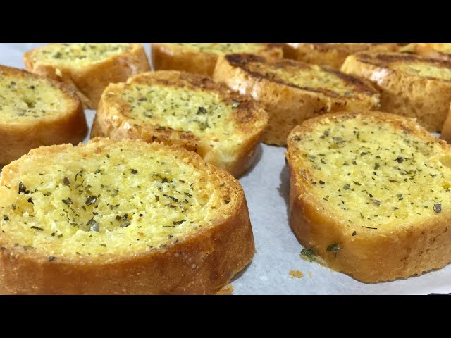 طريقة اعداد خبز الثوم