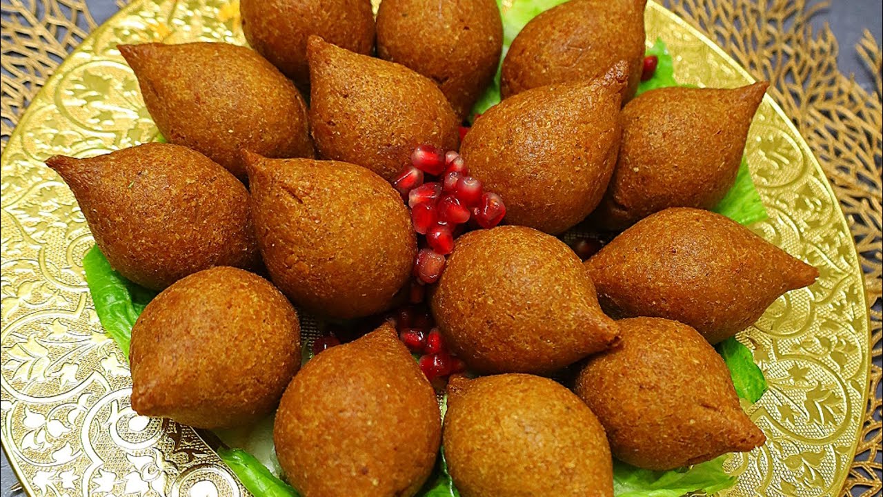 طريقة عمل كبة البرغل المقلية