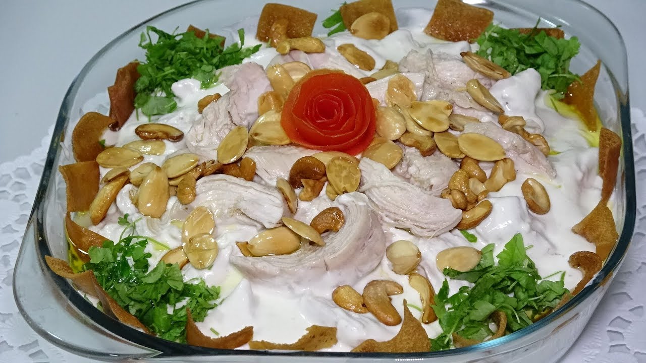 طريقة عمل الفتة