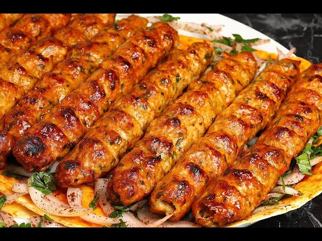 طريقة كباب الدجاج
